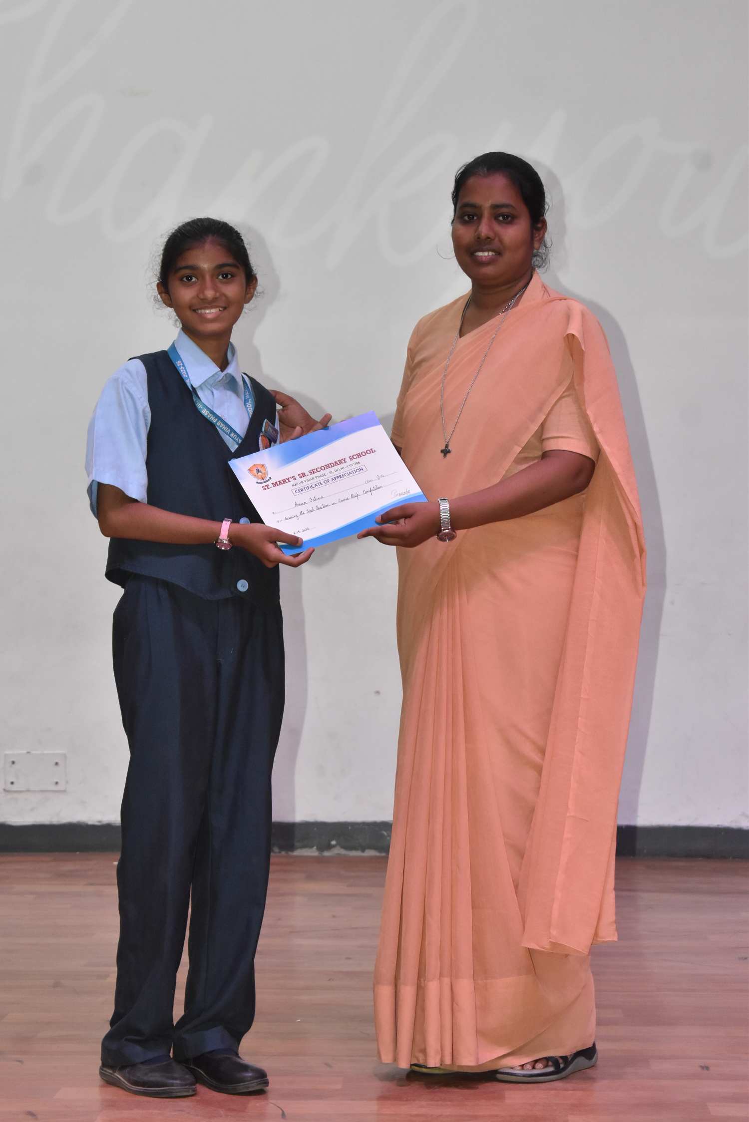 Prize Distribution