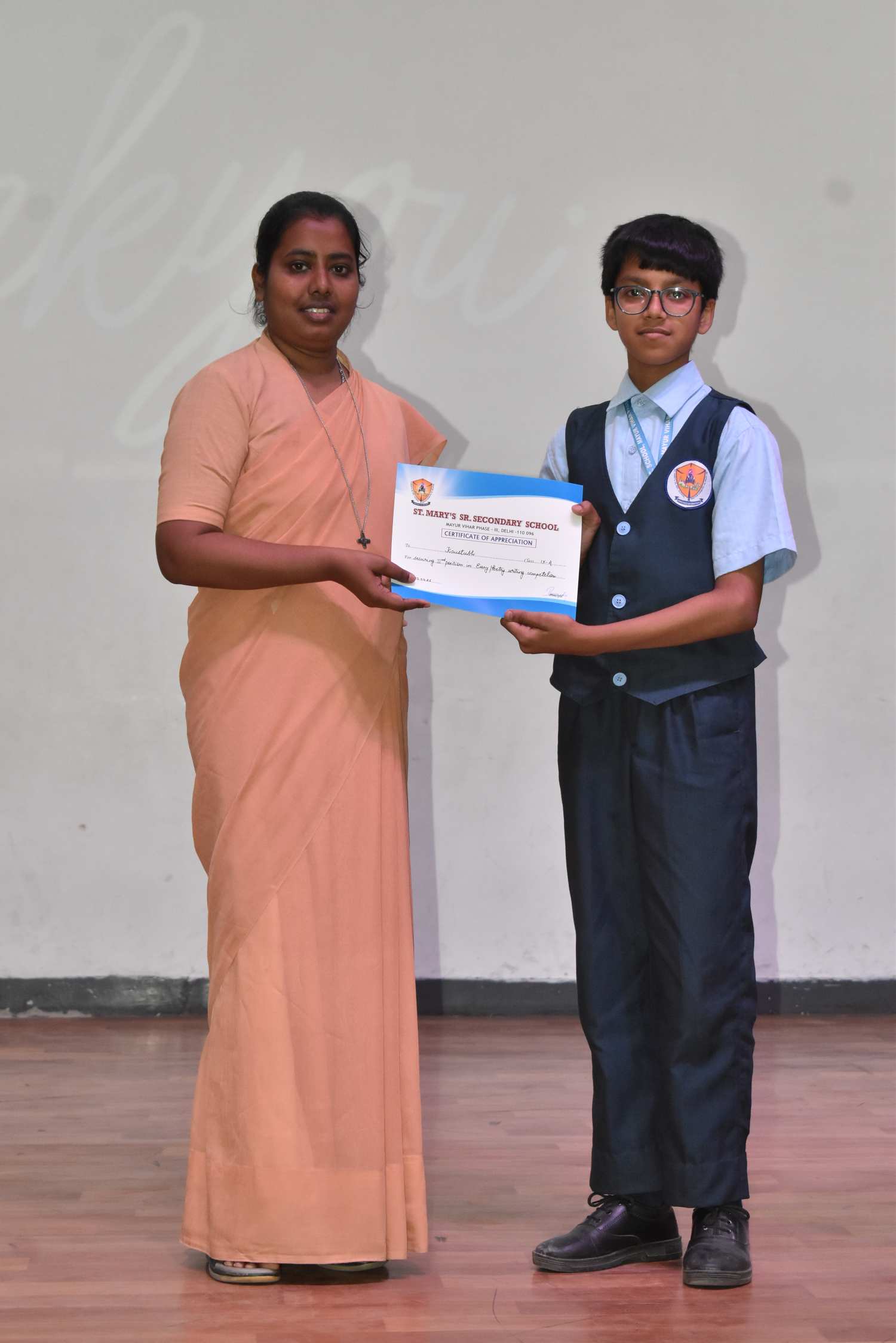 Prize Distribution