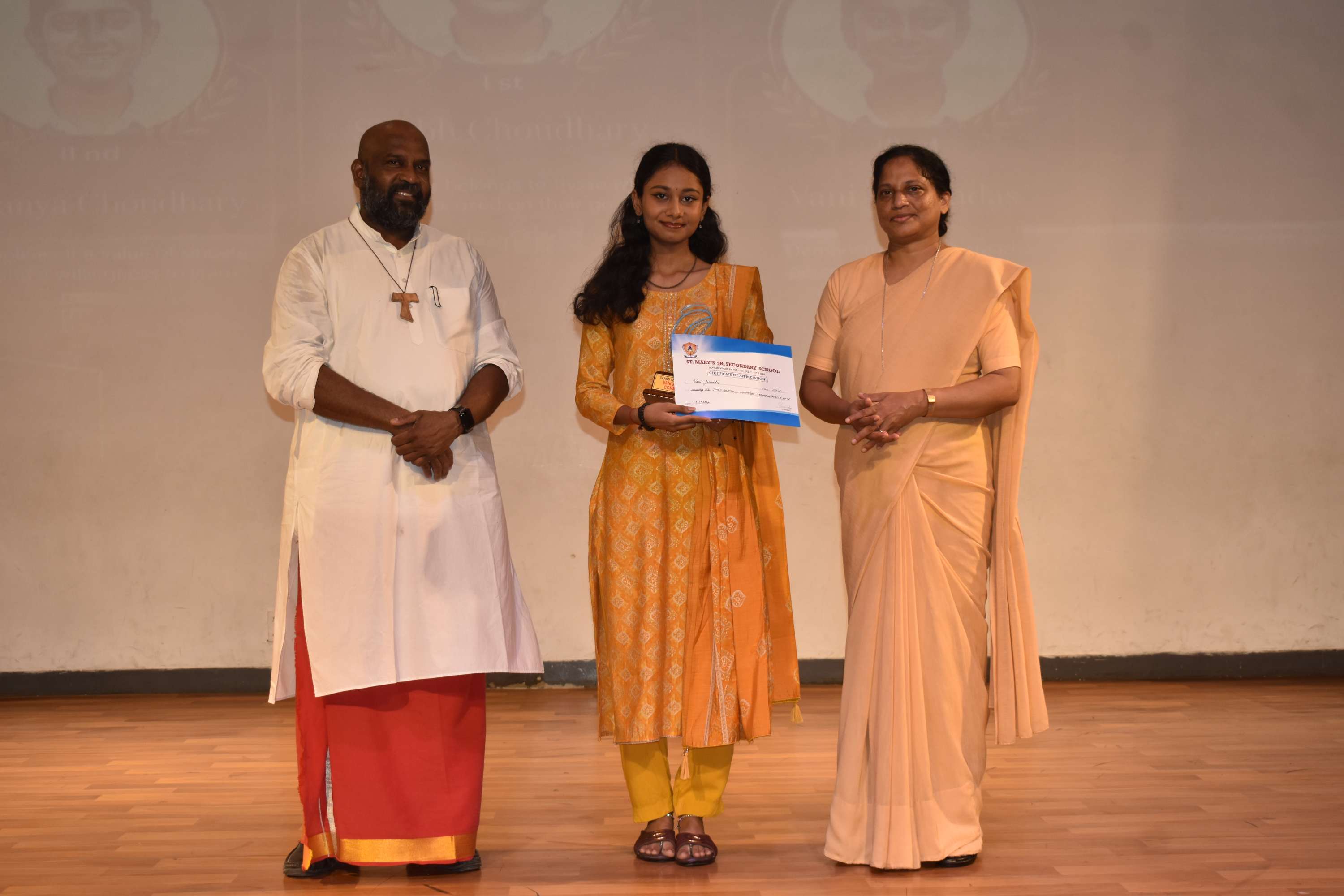 Felicitation of Class XII Toppers
