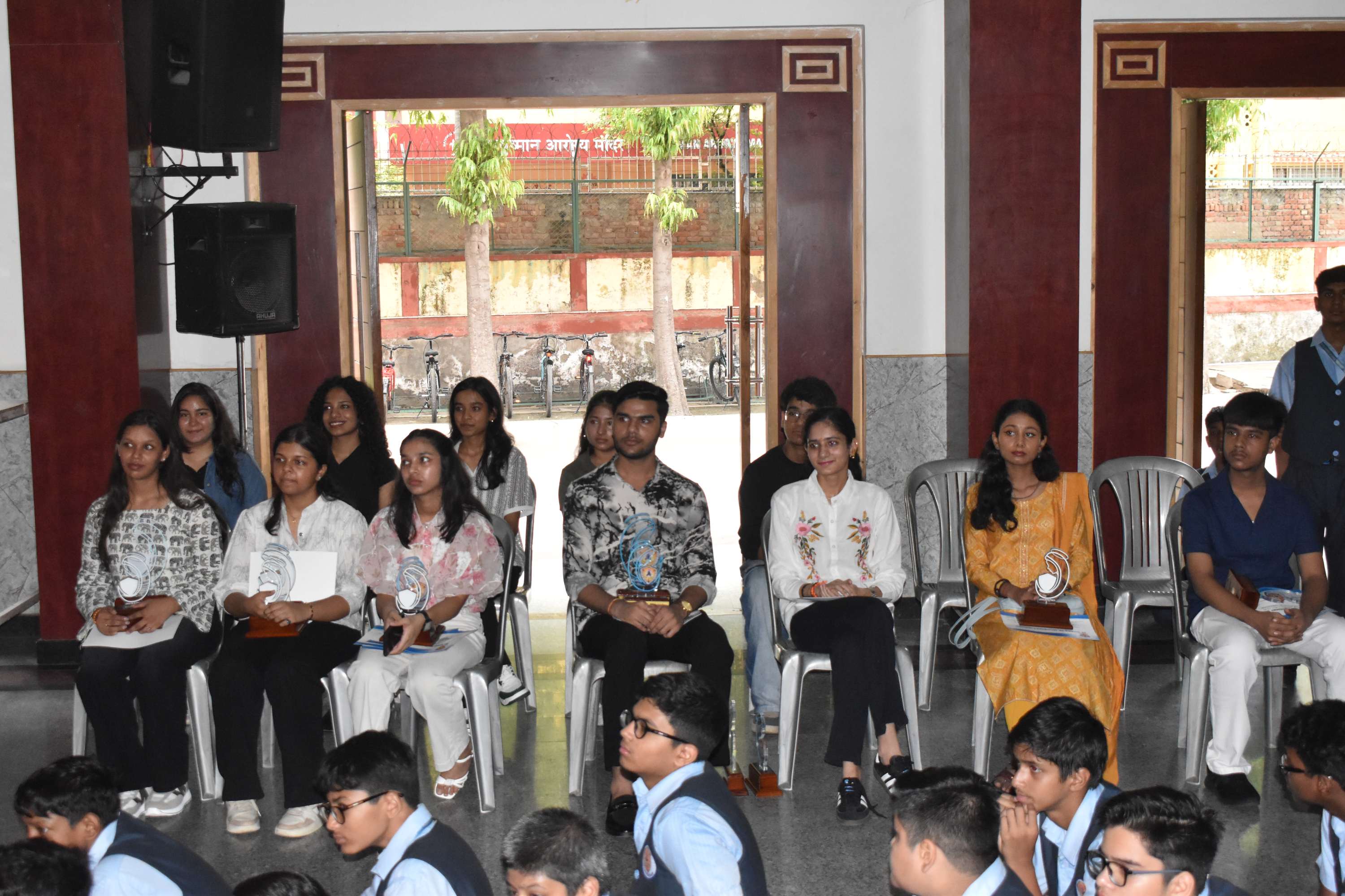 Felicitation of Class XII Toppers