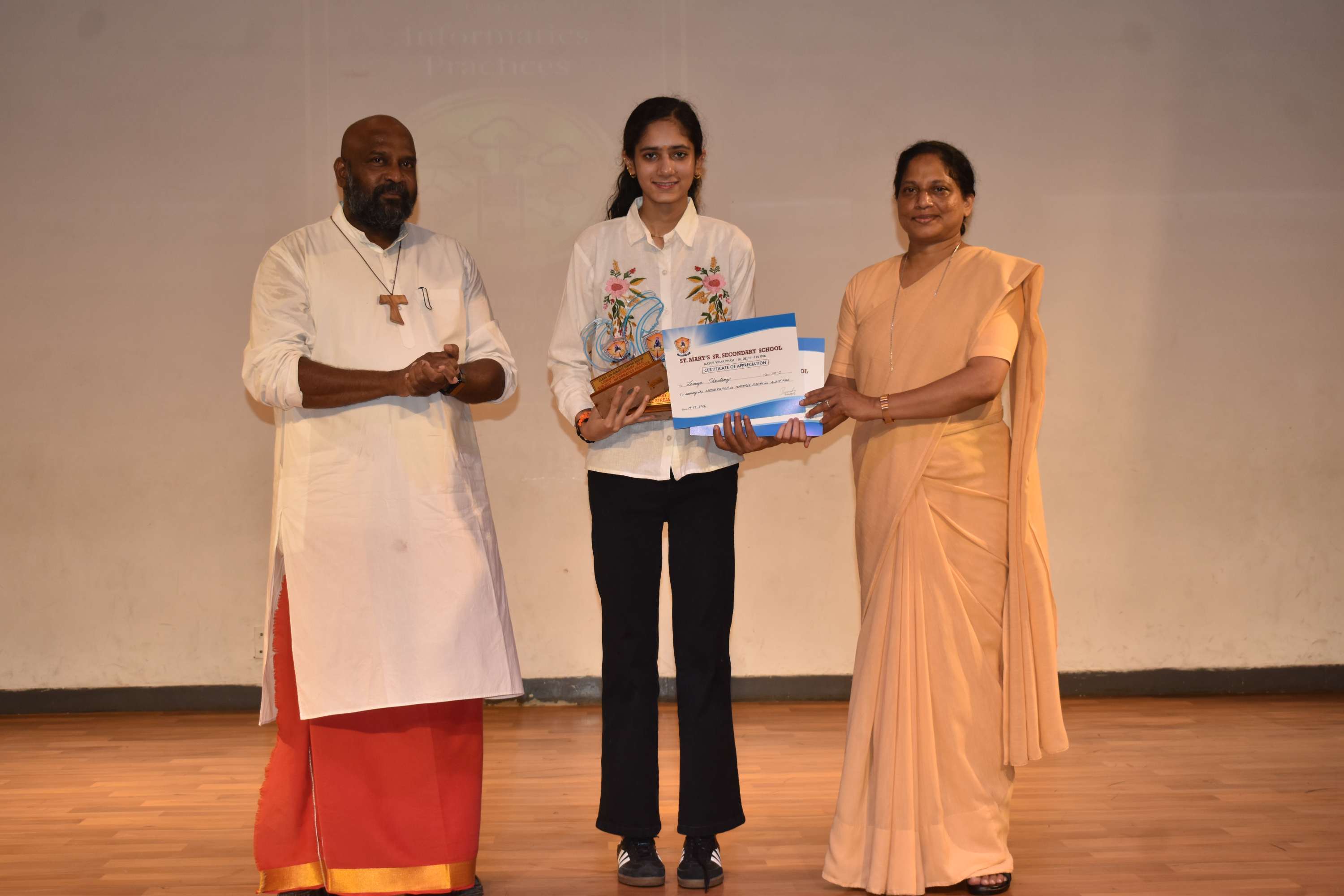 Felicitation of Class XII Toppers