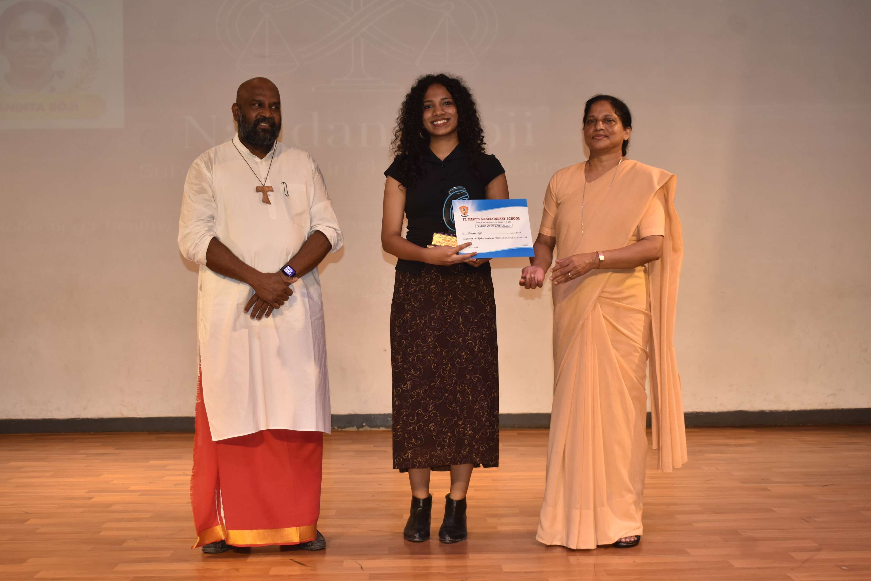 Felicitation of Class XII Toppers