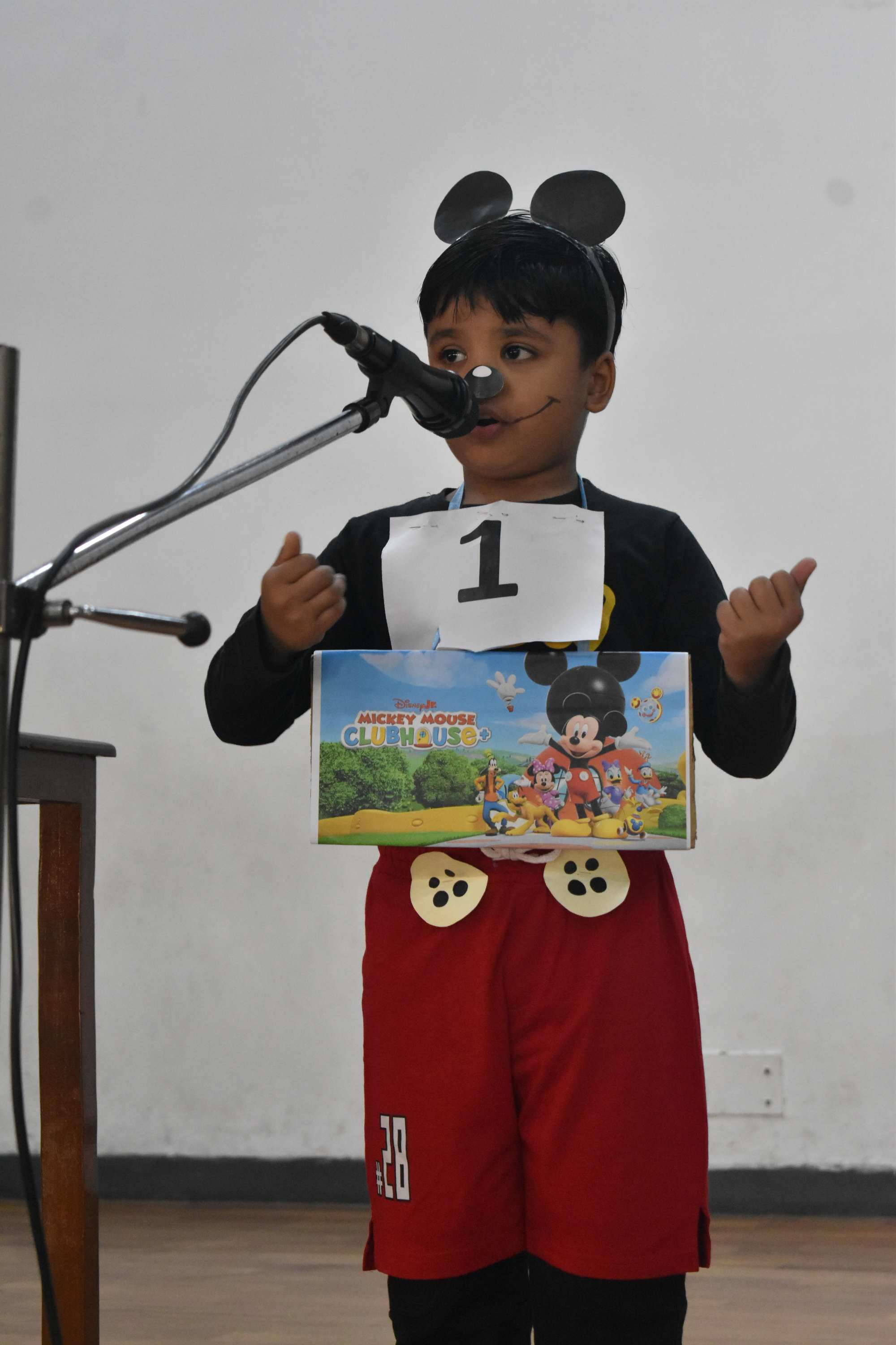 Class 1-Cartoon Character Act