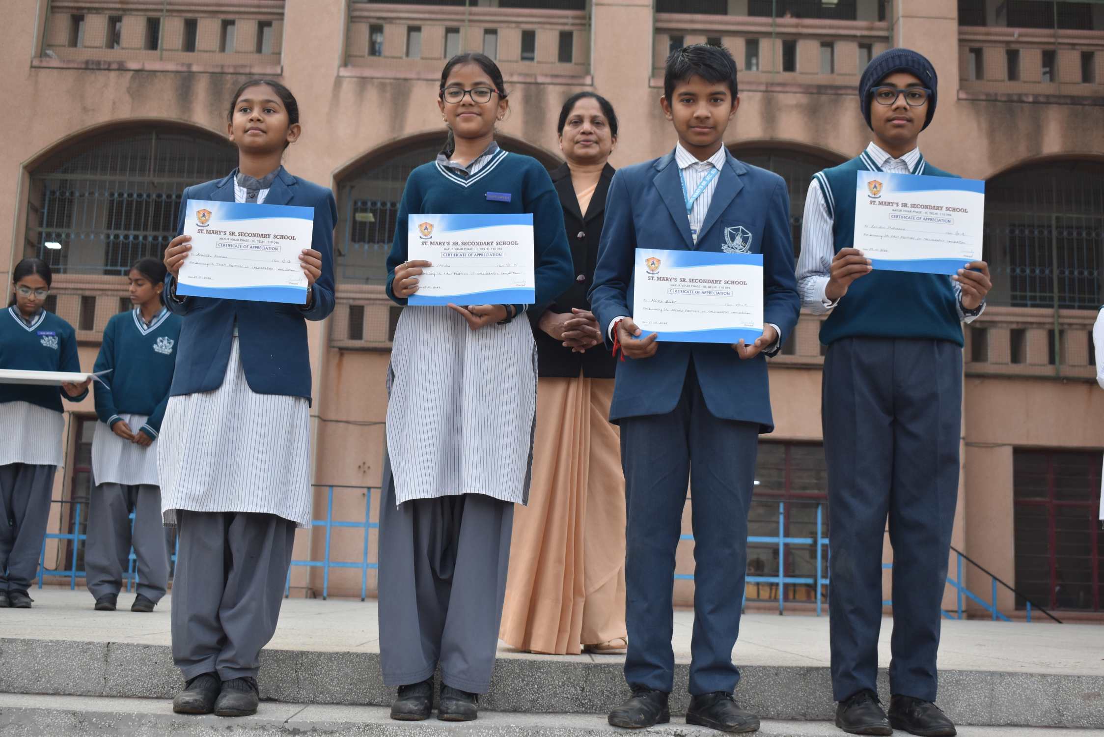 Olympiad Prize Distribution